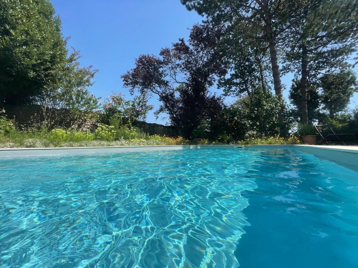 Bed and Breakfast Fleurs De Vignes Piscine Montagny-lès-Beaune Exteriér fotografie